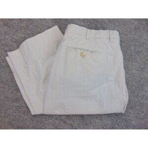 Bobby Jones Collection Golf Pants Mens 38x30 Blue Pin Stripe Made in Italy